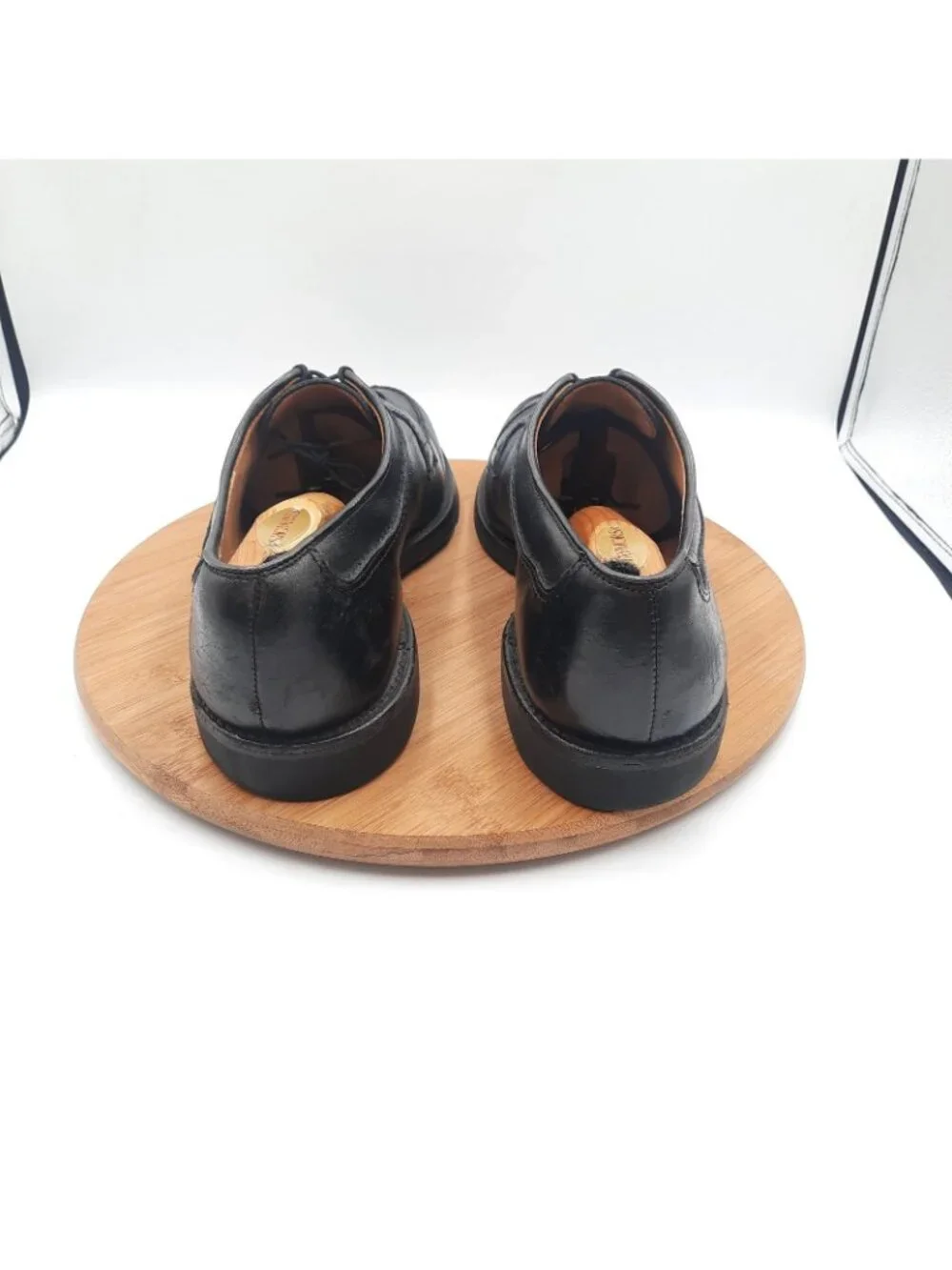 Allen Edmonds Stockbridge Mens 12 Black Split Toe Oxford Dress Sneakers USA